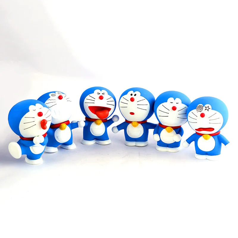 Doraemon Nobita & Shizuka Action Figure Set PVC Toy