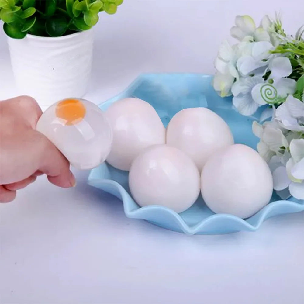 Squishy Egg Yolk Ball – Stress Relief Toy for Kids & Adults
