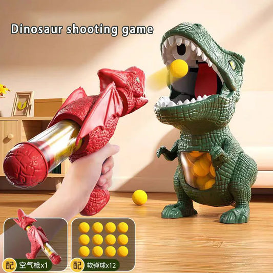 Dinosaur T-Rex Soft Bullet Shooting Toy – Parent-Child Interactive Game