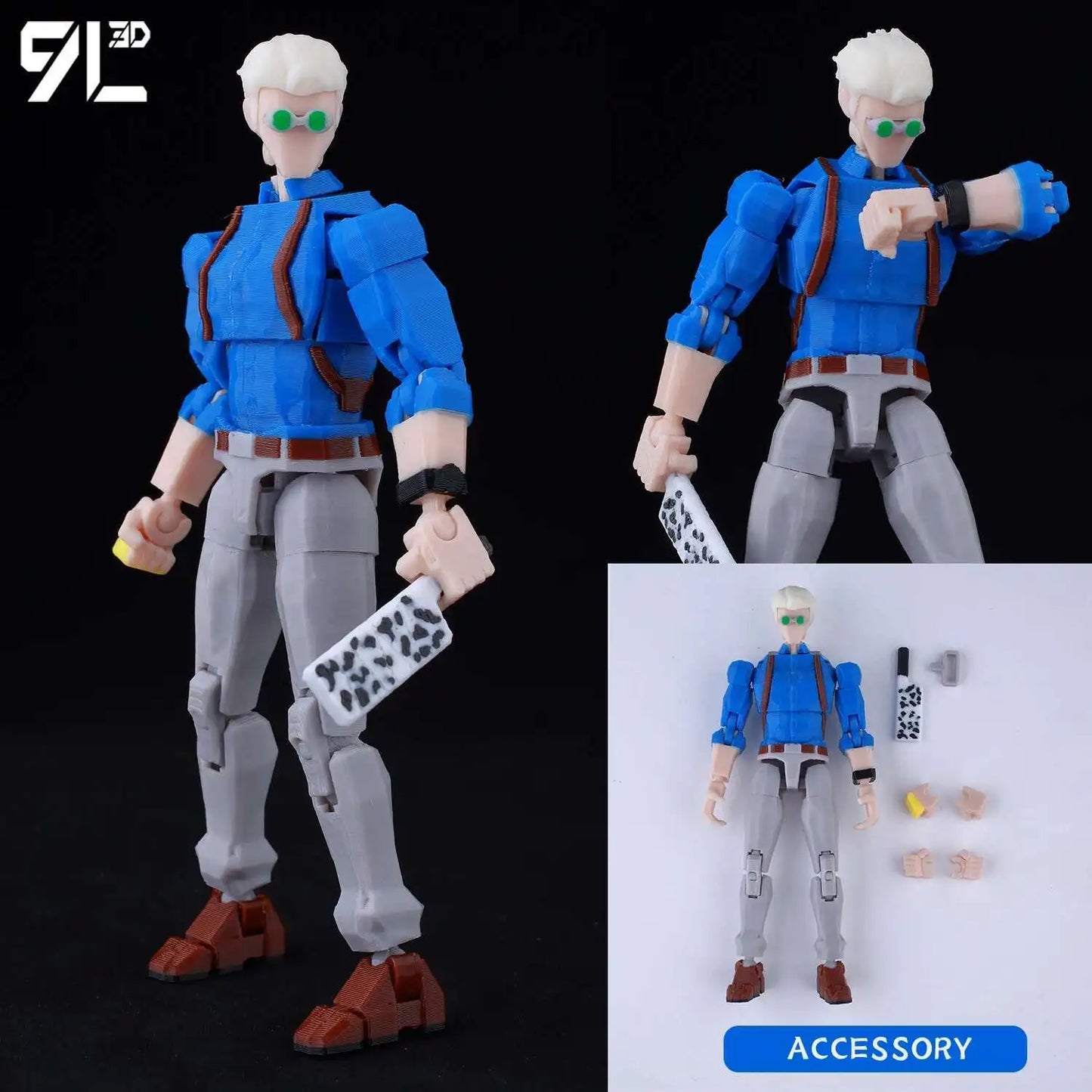 Atom & Atom Smasher 3D Action Figures – DC Collector Set