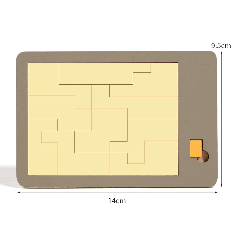 Geometric Wooden Jigsaw Puzzle Toy
