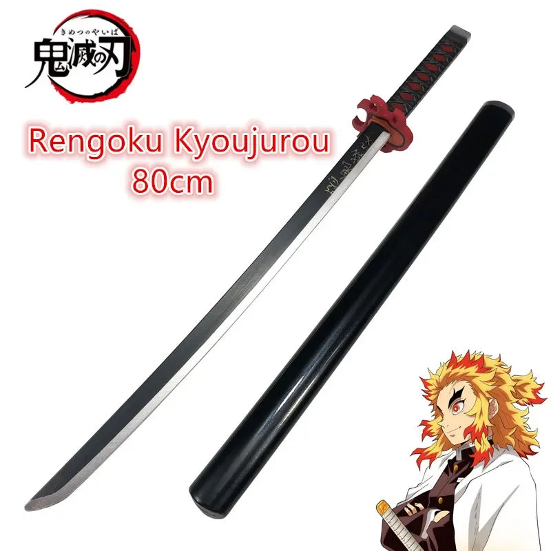 80cm Demon Slayer Katana – Cosplay Toy Sword