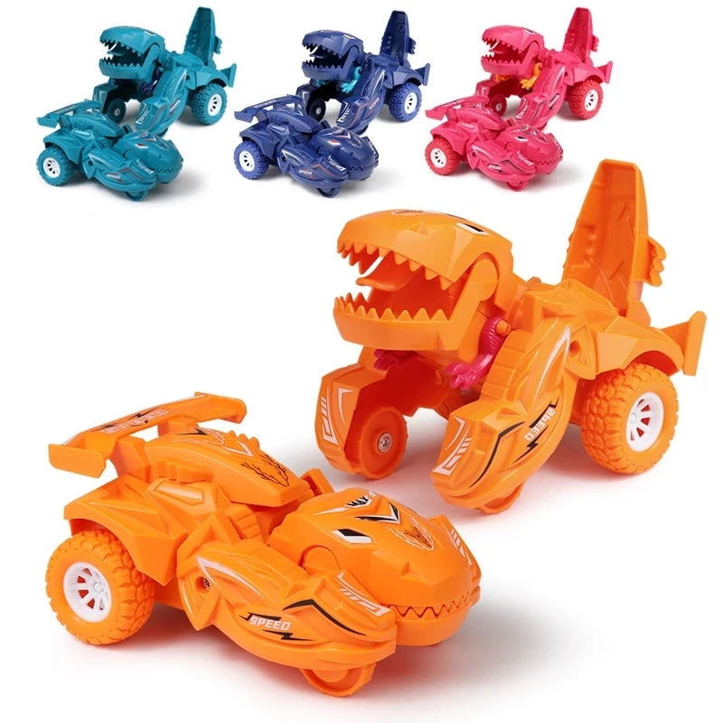 Dinosaur Deformation Action Crash Deformation Toy Car