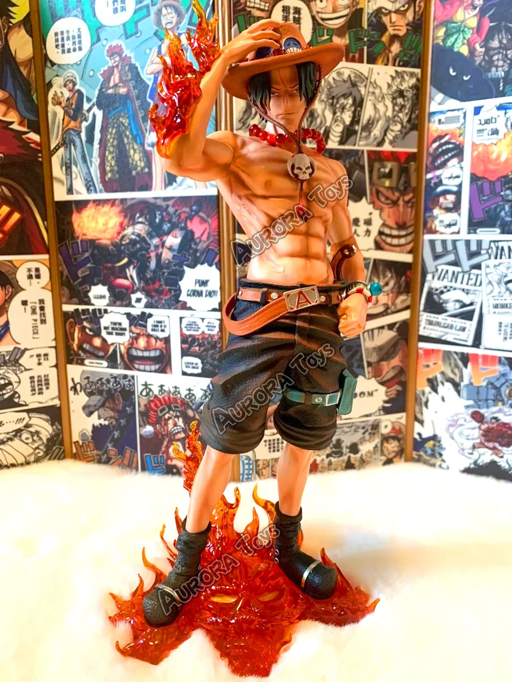 One Piece Ace PVC Action Figure Collectible Toy