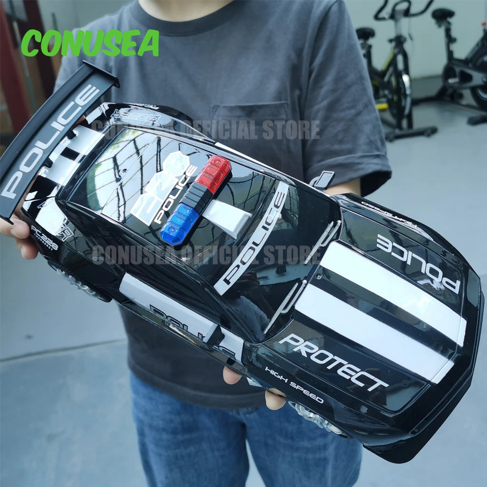 1:12 RC Police Car Toy – Fast Chase Toy with Lights