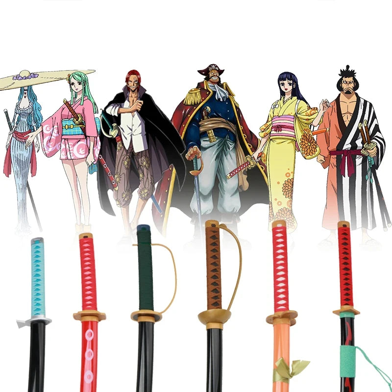 Anime Cosplay Sword Toy – Bamboo Blade Toy with Scabbard