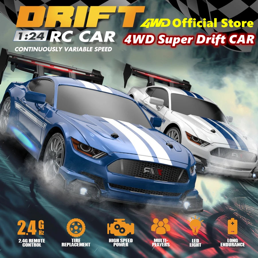 4WD RC Drift Car Toy – GTRPRO/AE86PRO Model