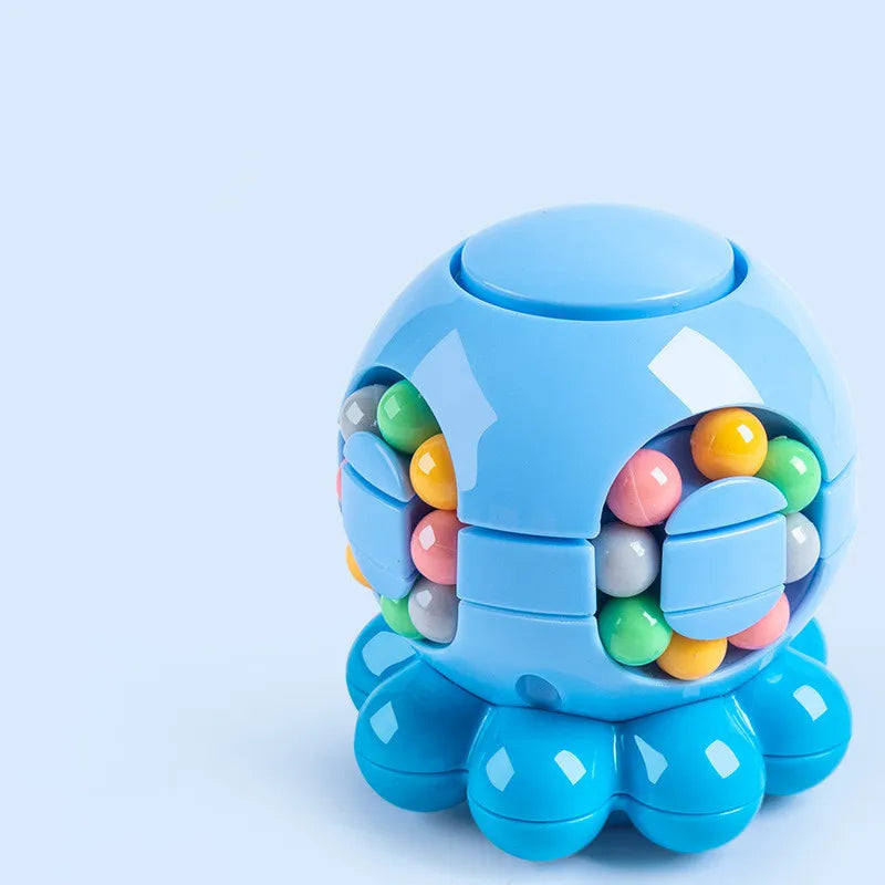 Magic Bean Rotating Fidget Cube Toy
