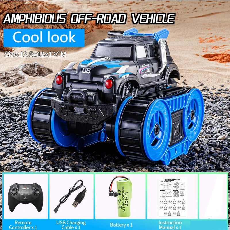 RC Amphibious 4WD Off-Road Drift Car Toy