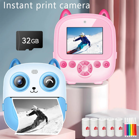 Kids Instant Camera – Photo & Video Print Toy