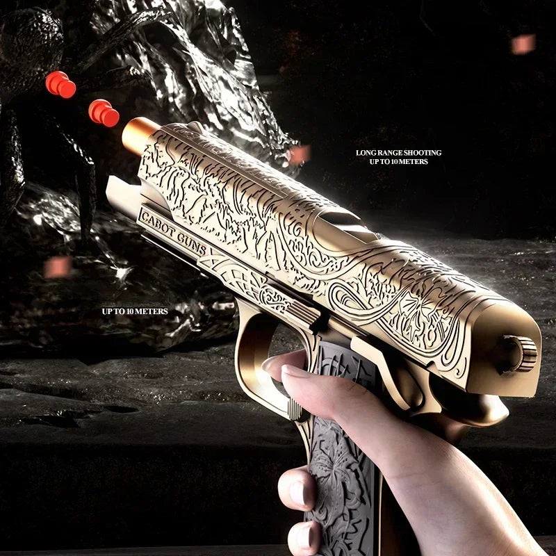 Airsoft Blowback Toy Pistol – Continuous Firing Outdoor Gun