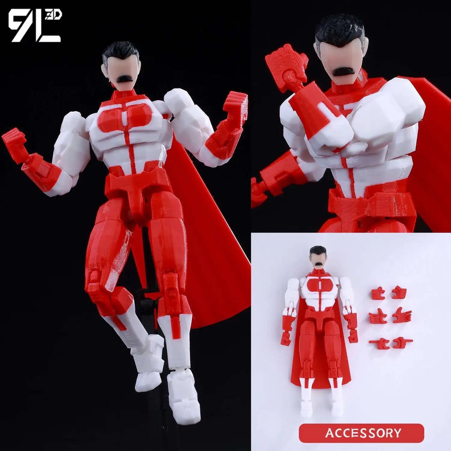 Atom & Atom Smasher 3D Action Figures – DC Collector Set