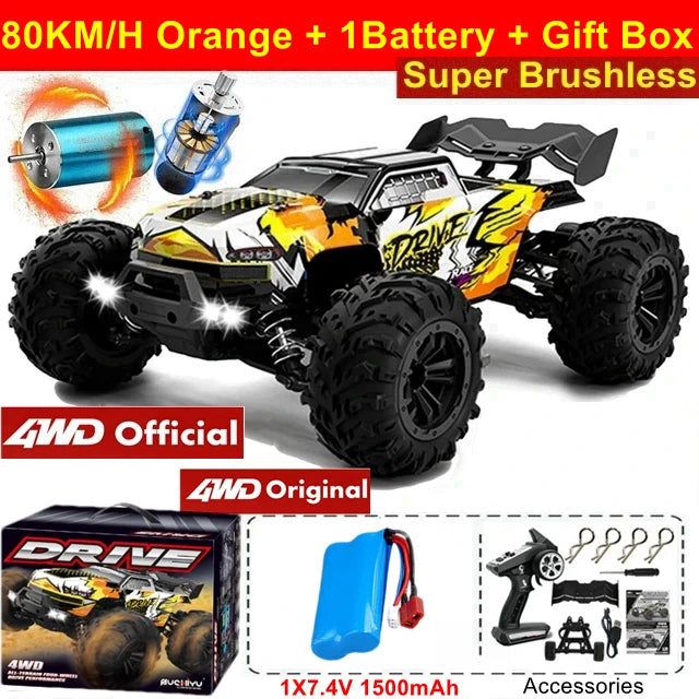 4WD RC Off-Road Drift Car High-Speed Toy