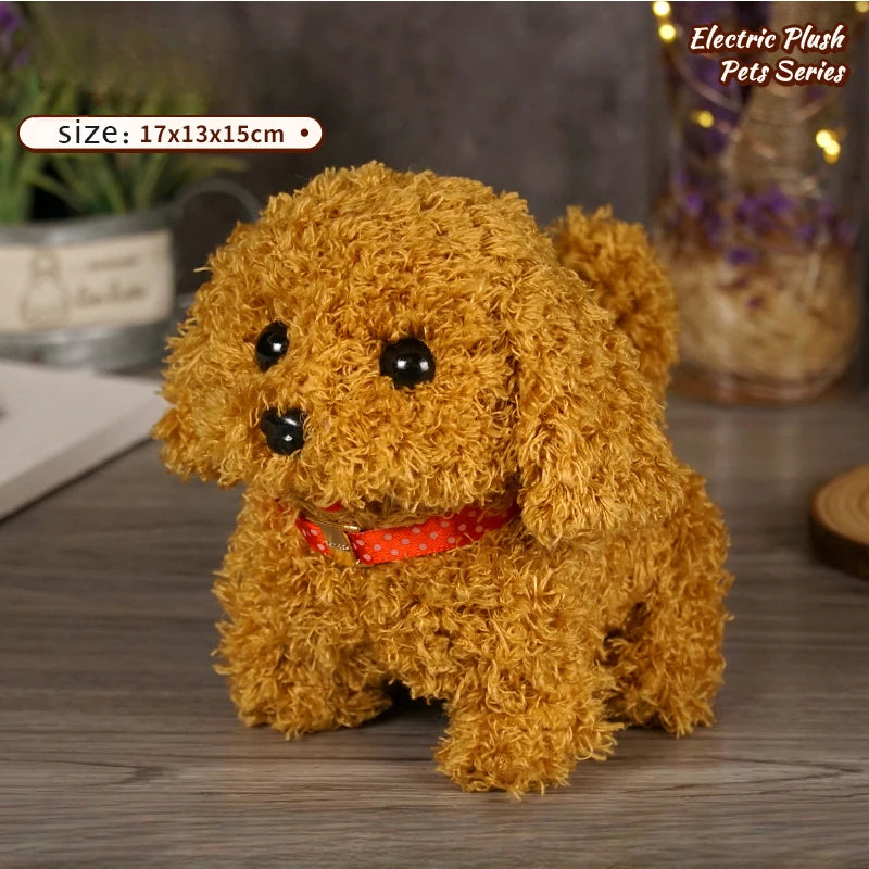 Interactive Electronic Walking Puppy Toy – Plush Dog for Kids