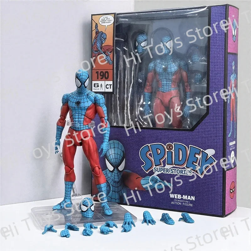 New Figure Spider-Man Animation Action Statue Figure Toy