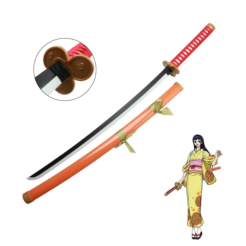 Anime Cosplay Sword Toy – Bamboo Blade Toy with Scabbard