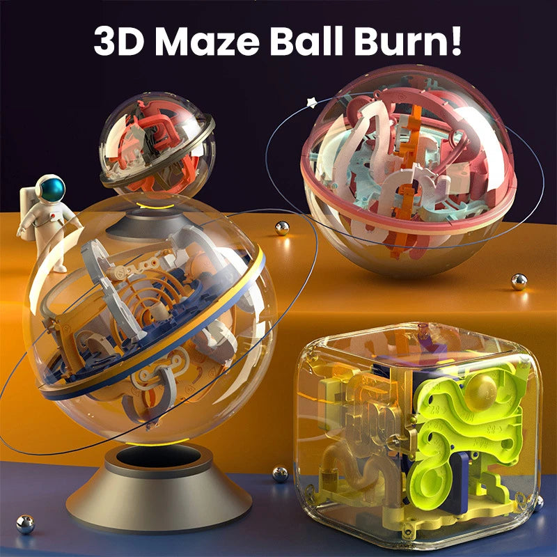 3D Puzzle Obstacle Game Miro Toy for Plastic Education
