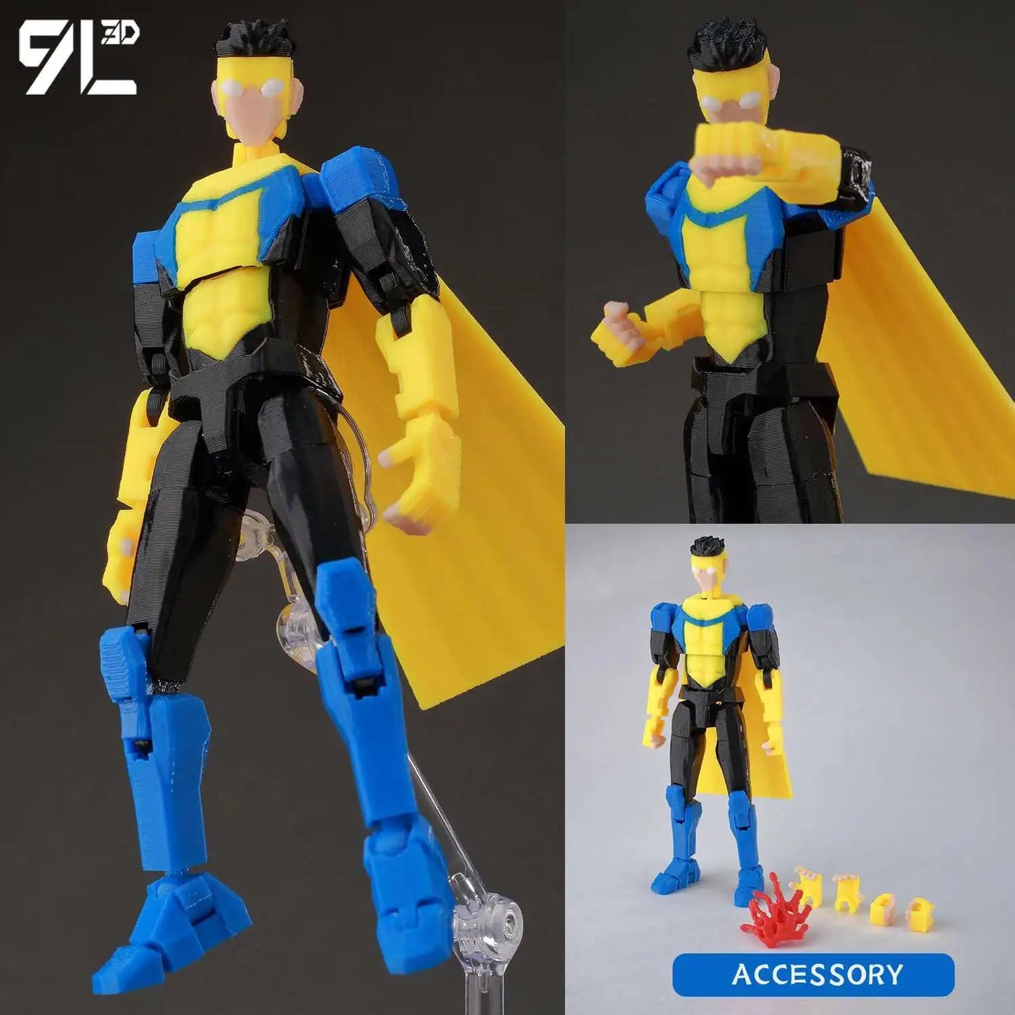Atom & Atom Smasher 3D Action Figures – DC Collector Set