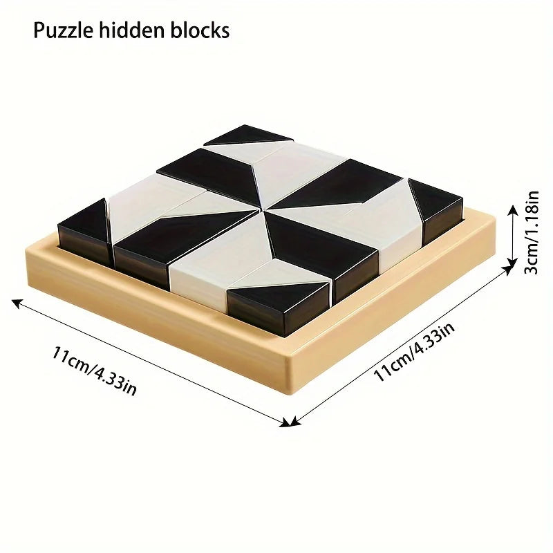 120 Level Hidden Block Puzzle Toy