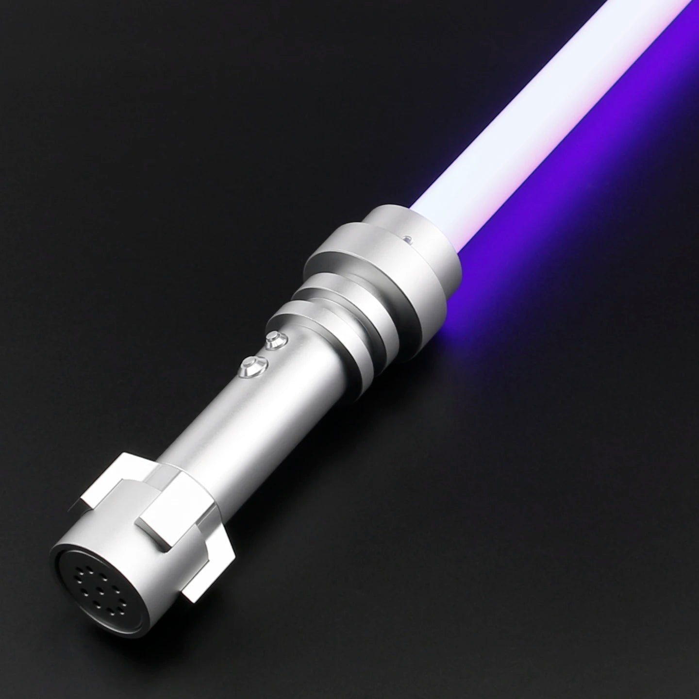 TXQSABER Mini RGB Lightsaber Toy with Metal Hilt