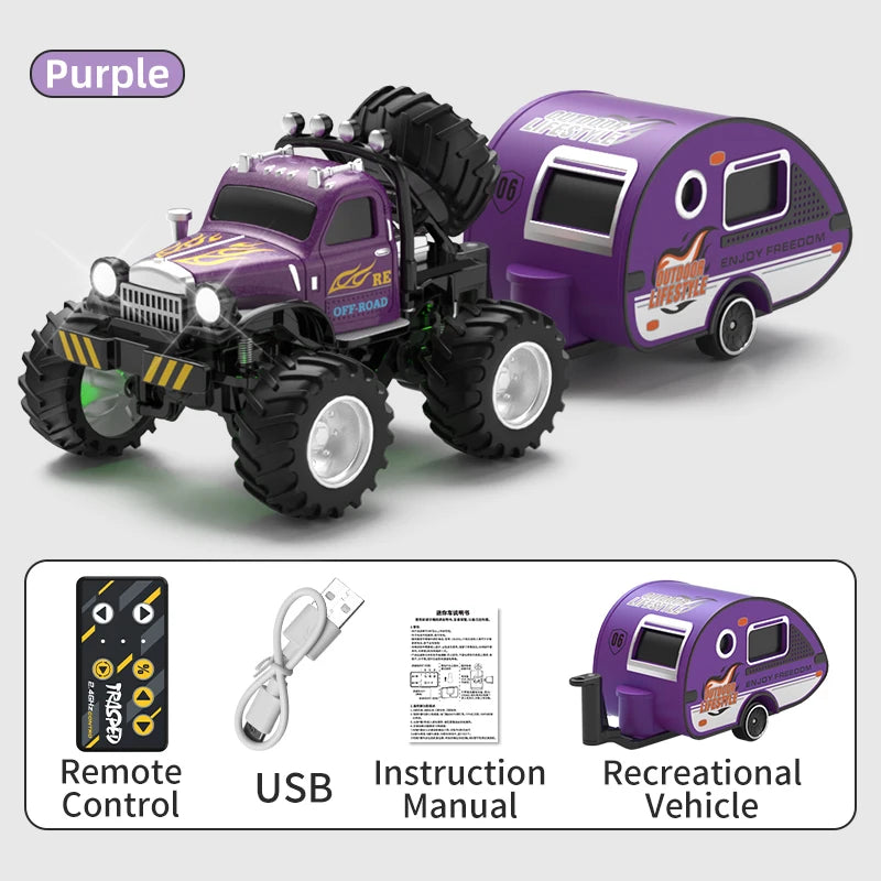 RC Mini Alloy Car High-Speed Remote Control Toy