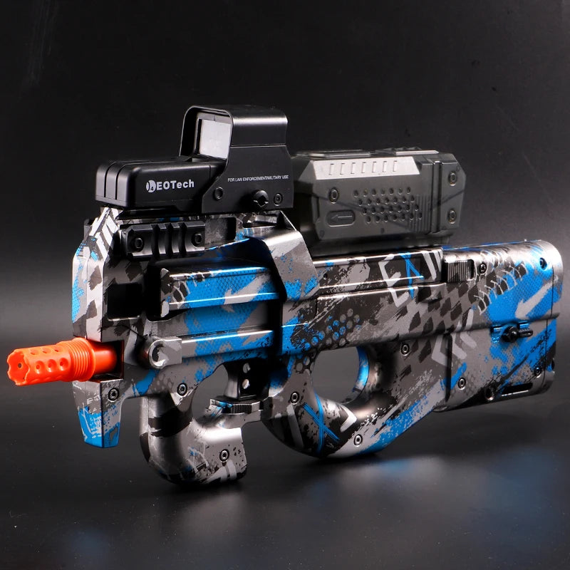 Electric Transparent Black Gel Blaster – Fully Automatic Outdoor Toy