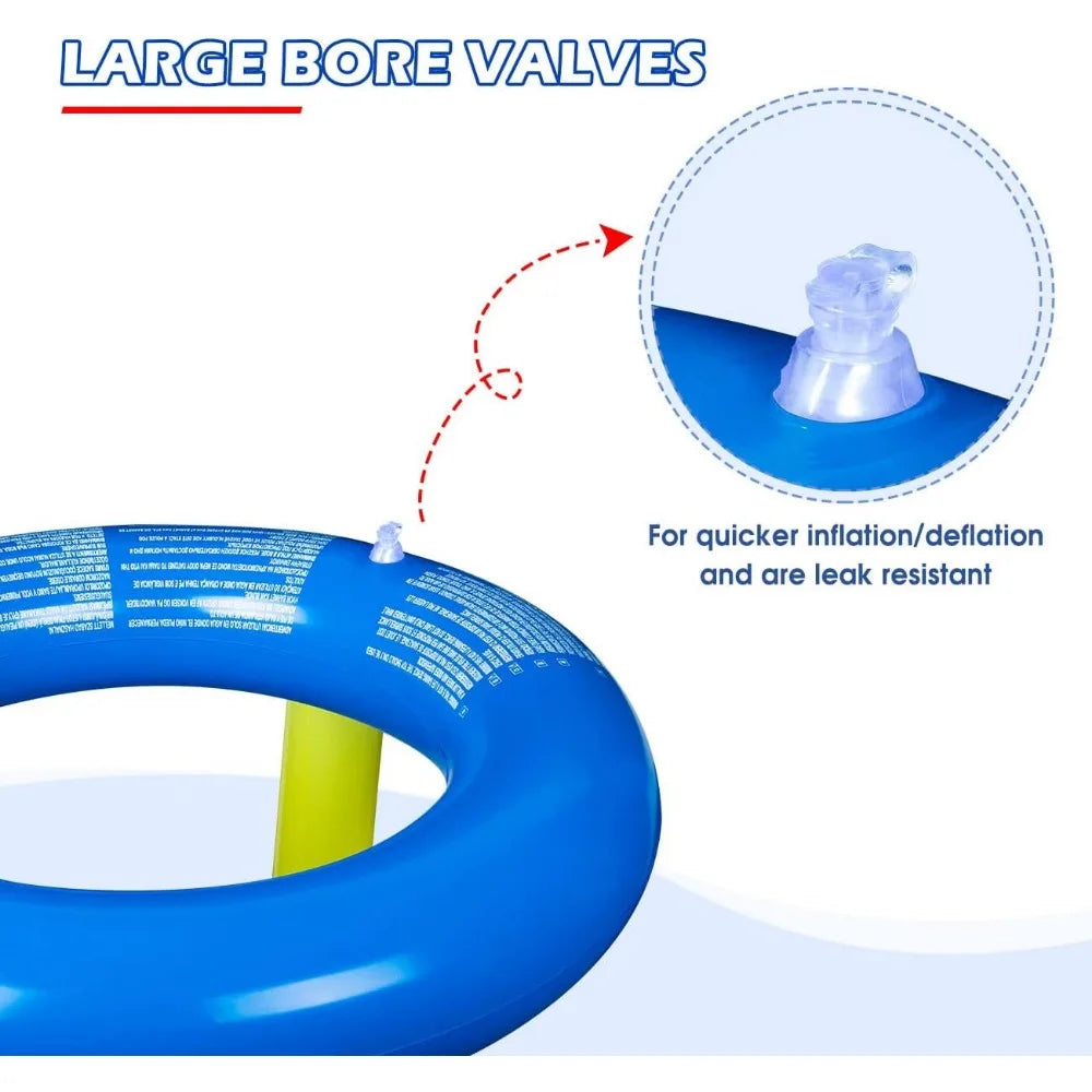 Inflatable Basketball Shooting Game – Outdoor Water Toy