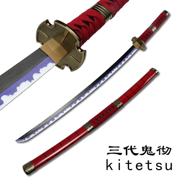 Anime Cosplay Sword Toy – Bamboo Blade Toy with Scabbard