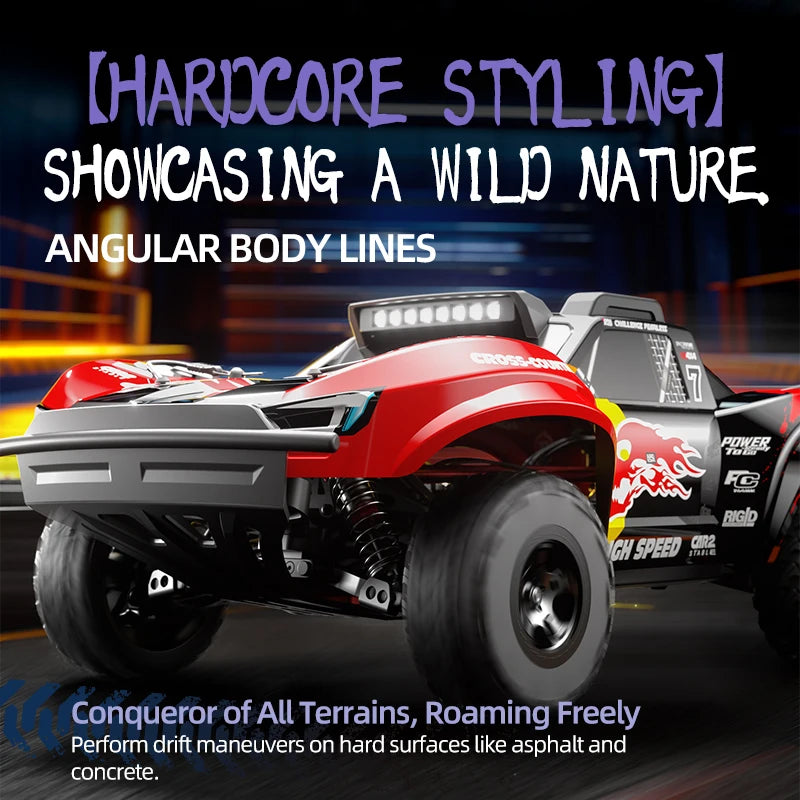 High-Speed 85KM/H RC Drift Car 4WD Alloy Toy