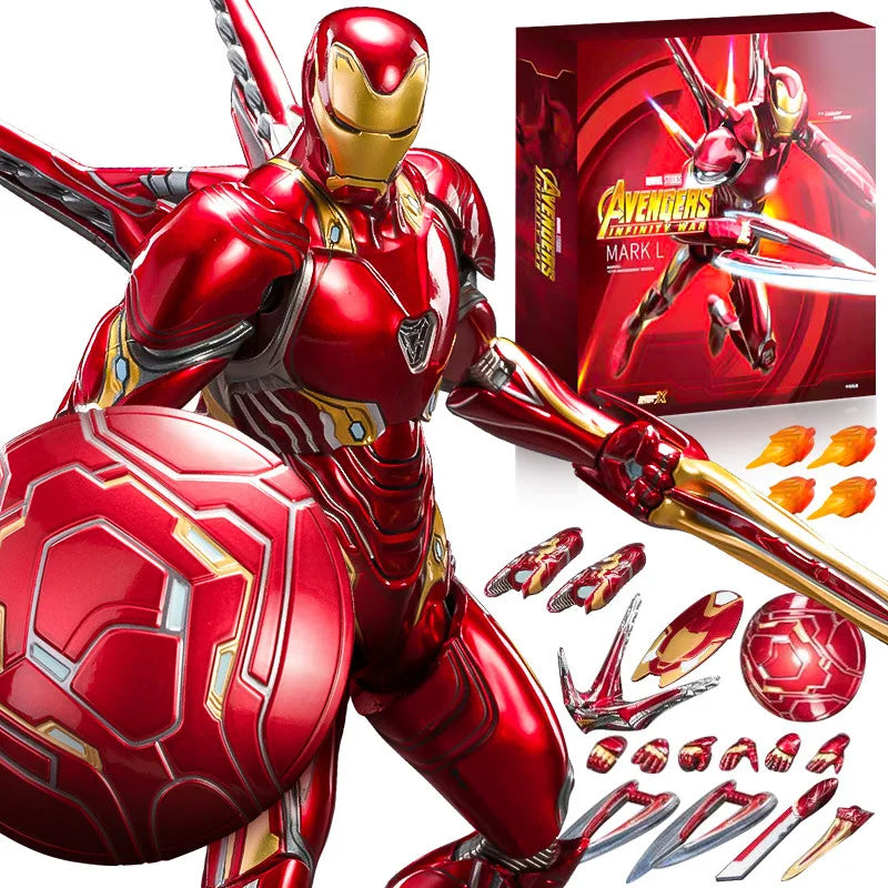 ZD Toy Iron Man Action Figure – 7" Movable Toy