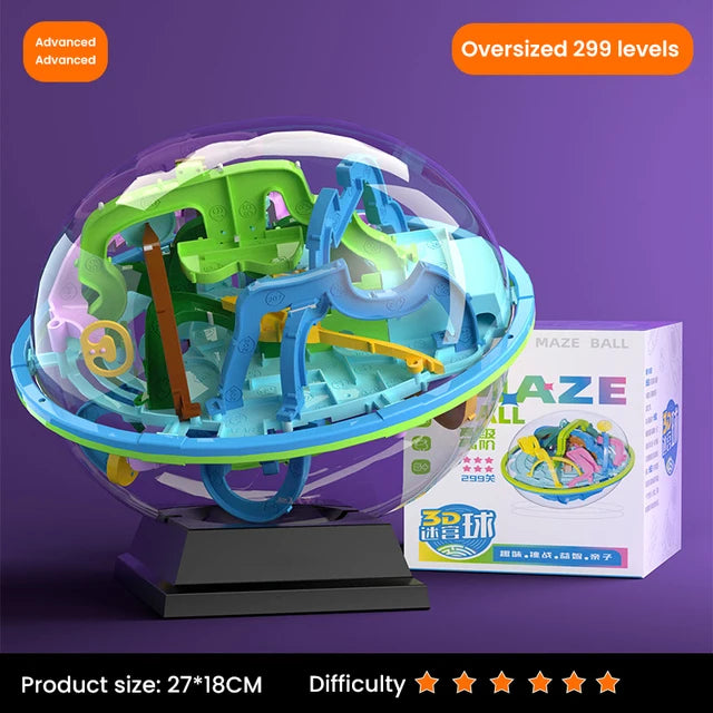 3D Puzzle Obstacle Game Miro Toy for Plastic Education