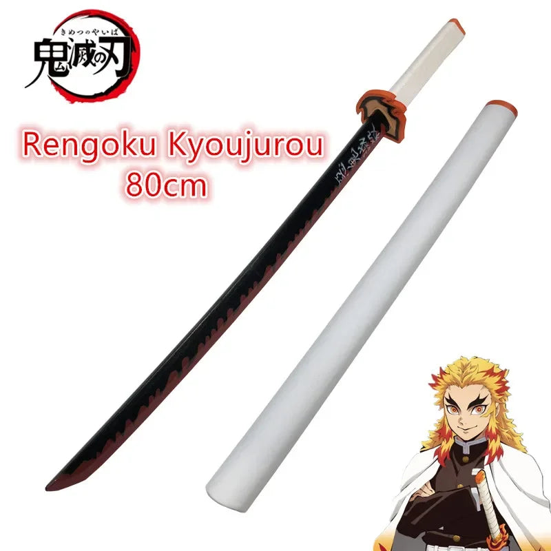 80cm Demon Slayer Katana – Cosplay Toy Sword