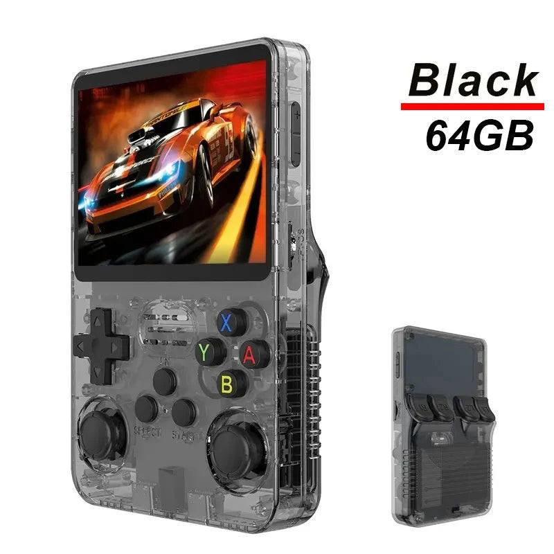 R36S Retro Handheld Game Console Toy – 3.5" IPS 128G