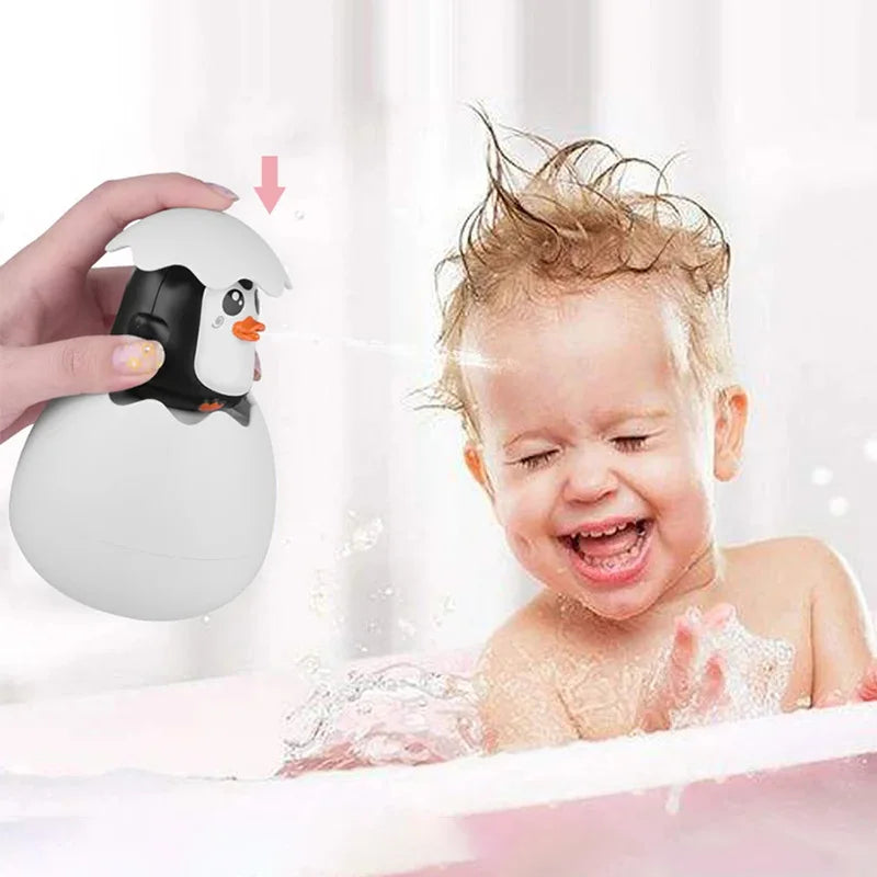 Baby Bath Toy – Duck & Penguin Water Sprinkler