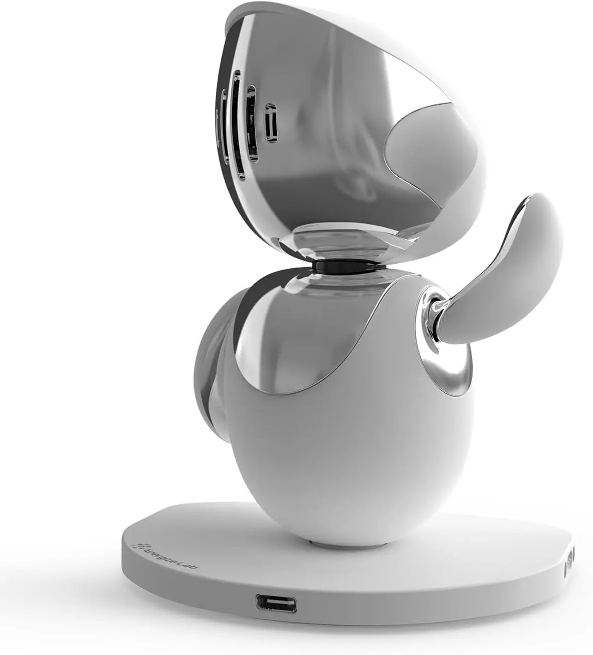 Eilik Silver Robot Pet Toy – Interactive Mini Game Companion