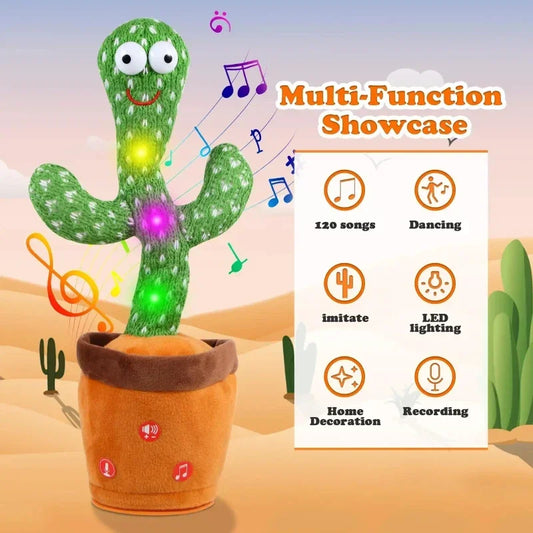 Dancing Talking Cactus Electronic doll toy