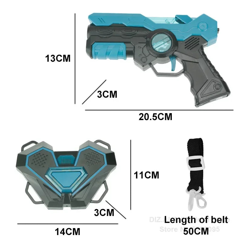 Laser Battle Game Set - Electric Gun Weapon Pistol Toy