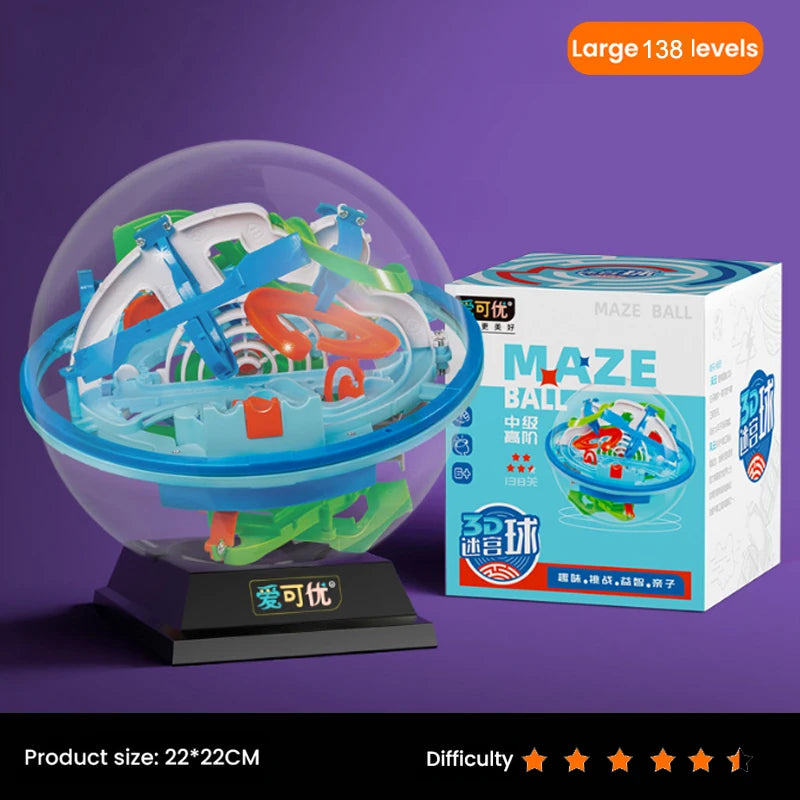 3D Puzzle Obstacle Game Miro Toy for Plastic Education