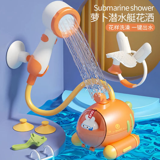 Radish Submarine Bath Toy – Electric Water Play