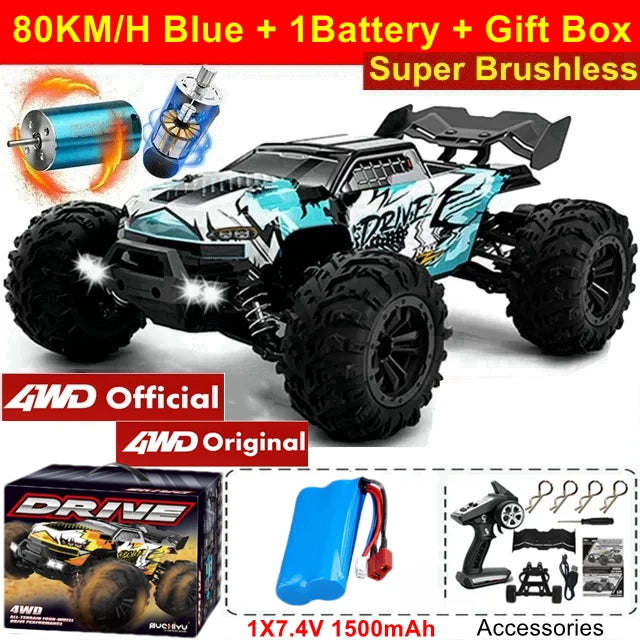 4WD RC Off-Road Drift Car High-Speed Toy