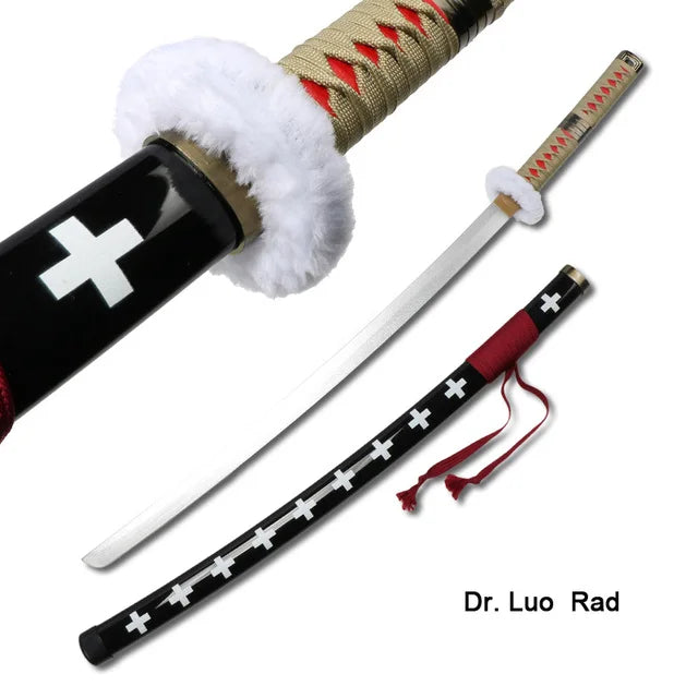 Anime Cosplay Sword Toy – Bamboo Blade Toy with Scabbard