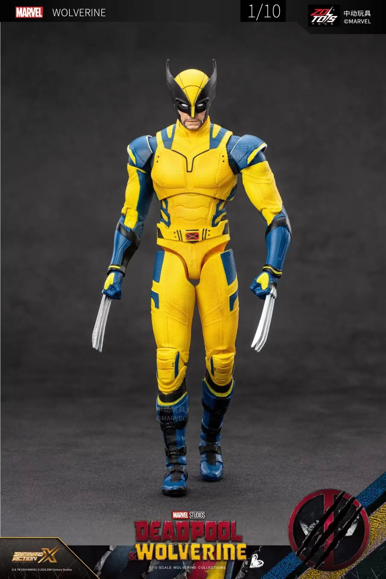 Deadpool & Wolverine Action Figures – ZD Cartoon Toy
