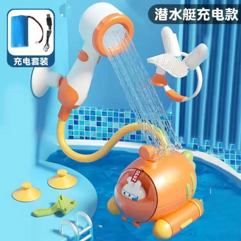 Radish Submarine Bath Toy – Electric Water Play