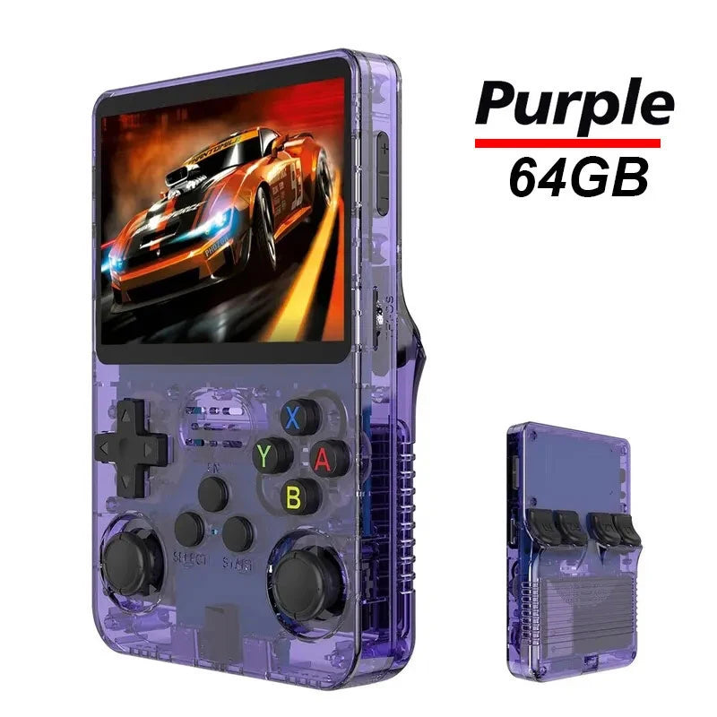 R36S Retro Handheld Game Console Toy – 3.5" IPS 128G