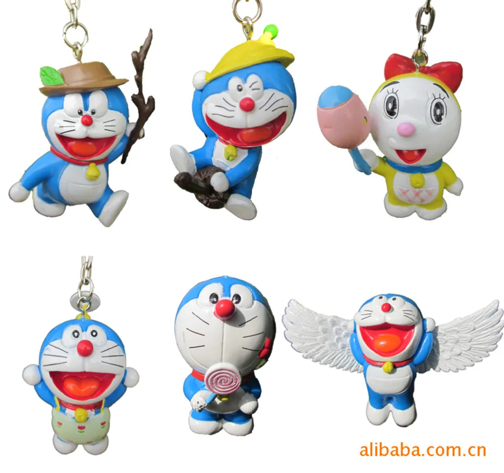Doraemon Nobita & Shizuka Action Figure Set PVC Toy