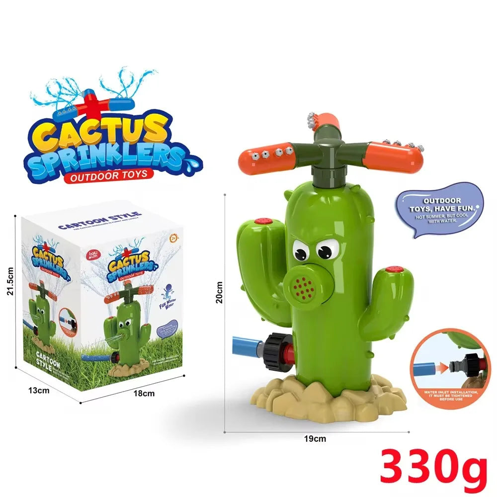 Cartoon Hydrant Sprinkler Water Spray Toy for Kids