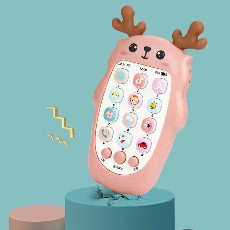 Baby Phone Bilingual Music Toy – Early Learning & Teether