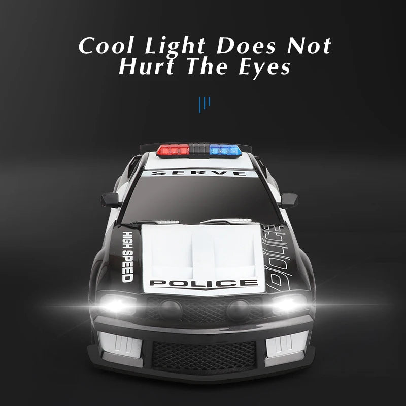 1:12 RC Police Car Toy – Fast Chase Toy with Lights