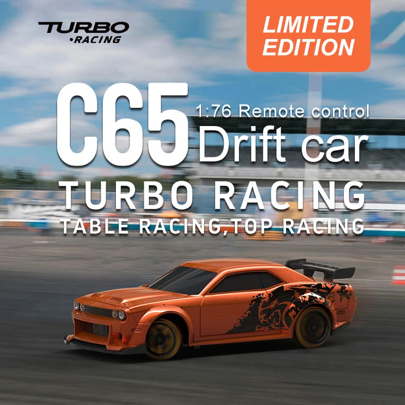 1:76 Turbo Drift RC Car – Limited Edition Toy