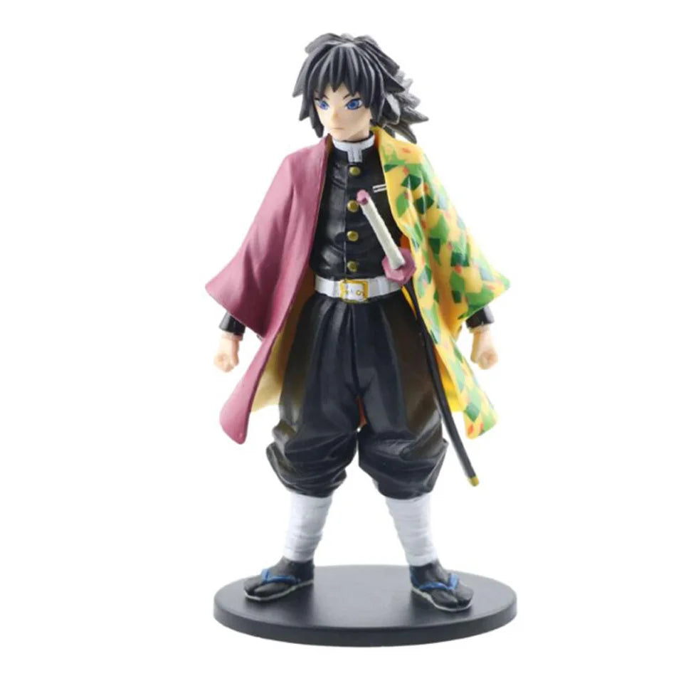 Demon Slayer Action Figure Toy Set - Tanjirou, Zenitsu & Nezuko